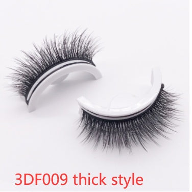 Reusable 3D Mink Lashes Natural False Eyelashes Self Adhesive Fake Glue Free Makeup Eyelash Extension Silk Reusable 3D Mink Lashes Natural False Eyelashes Self Adhesive Fake Glue Free Makeup Eyelash Extension Silk